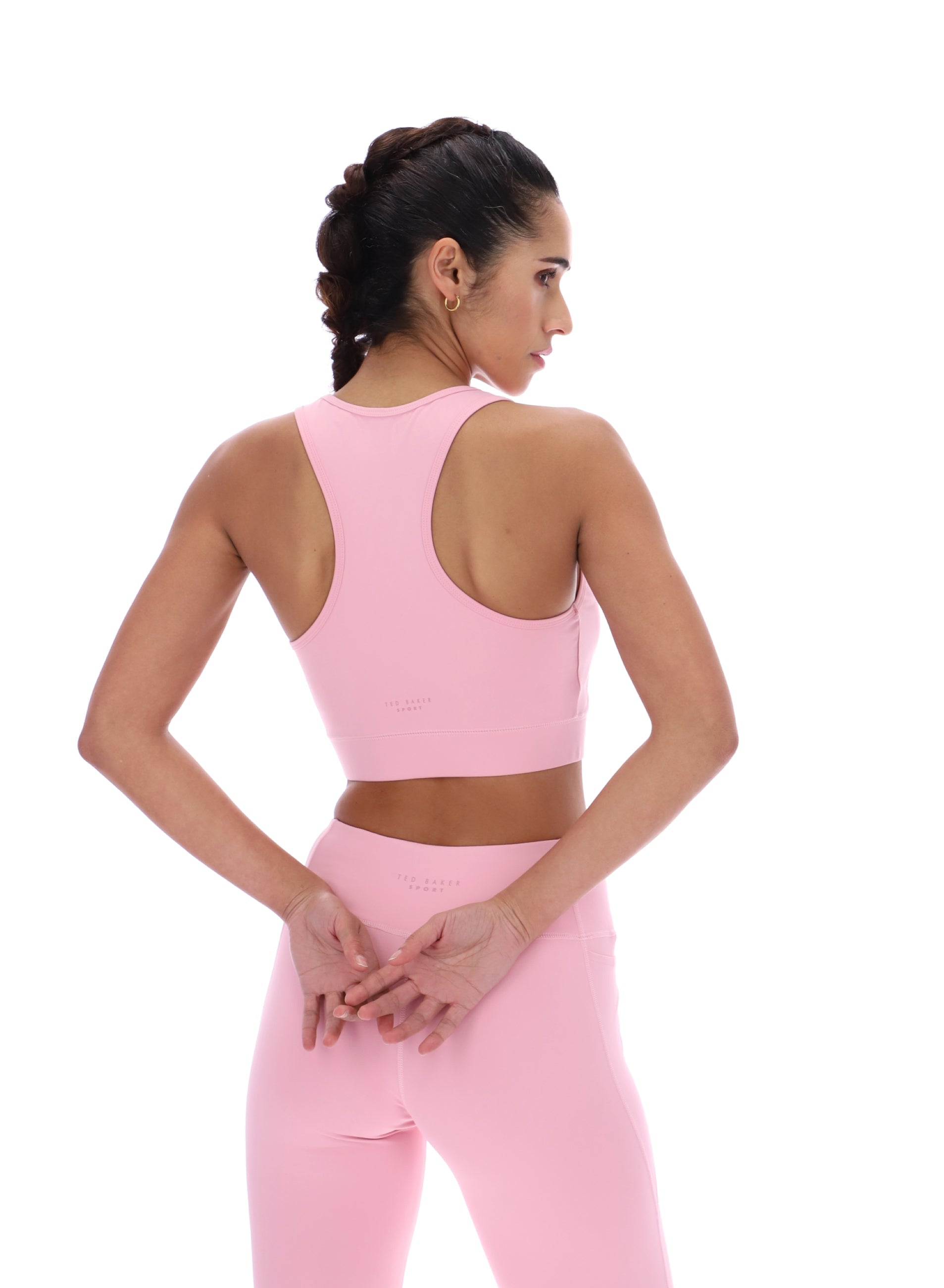 PIKA Studio Racer Back Sports Bra Pink Nectar