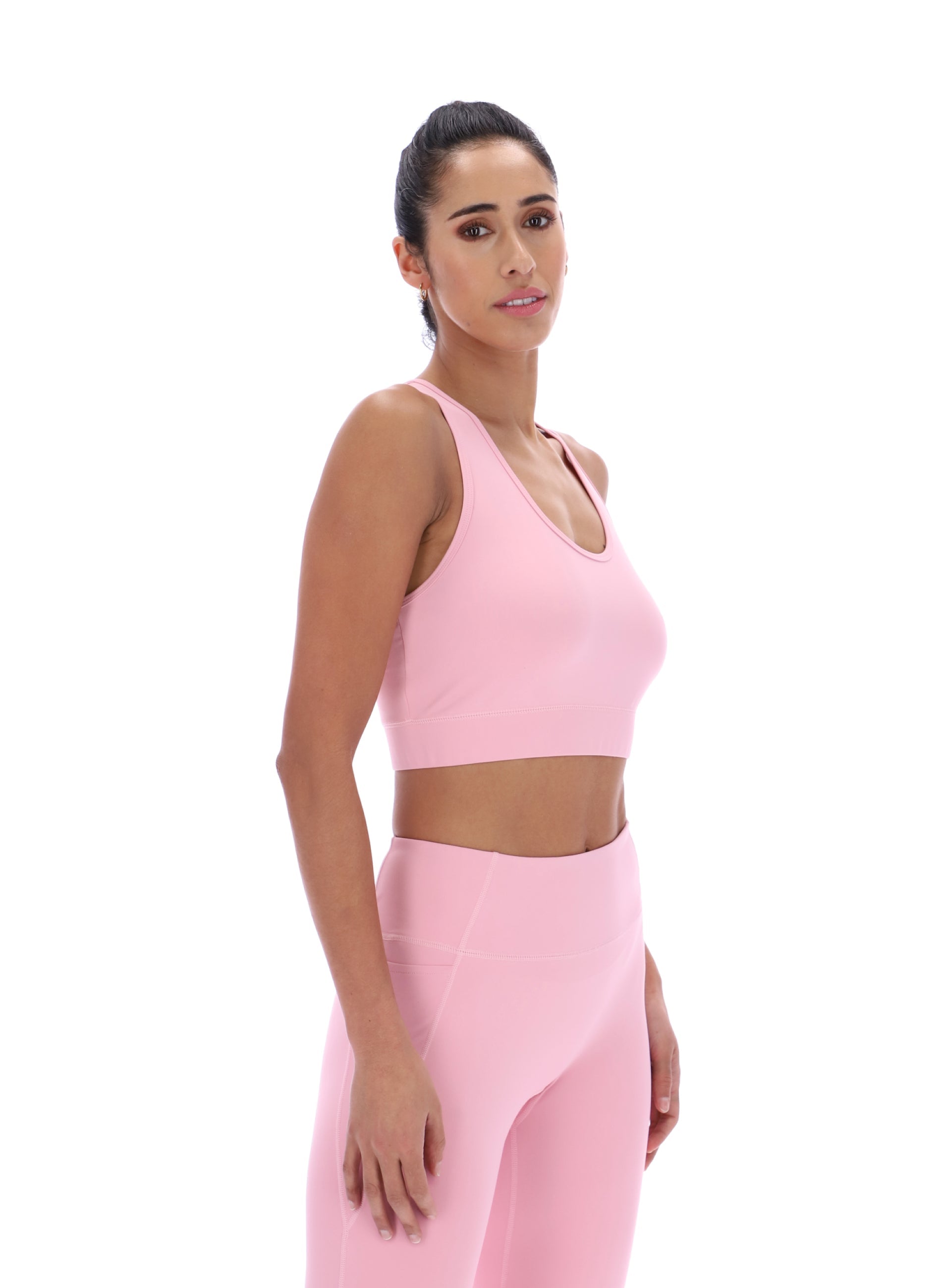 PIKA Studio Racer Back Sports Bra Pink Nectar