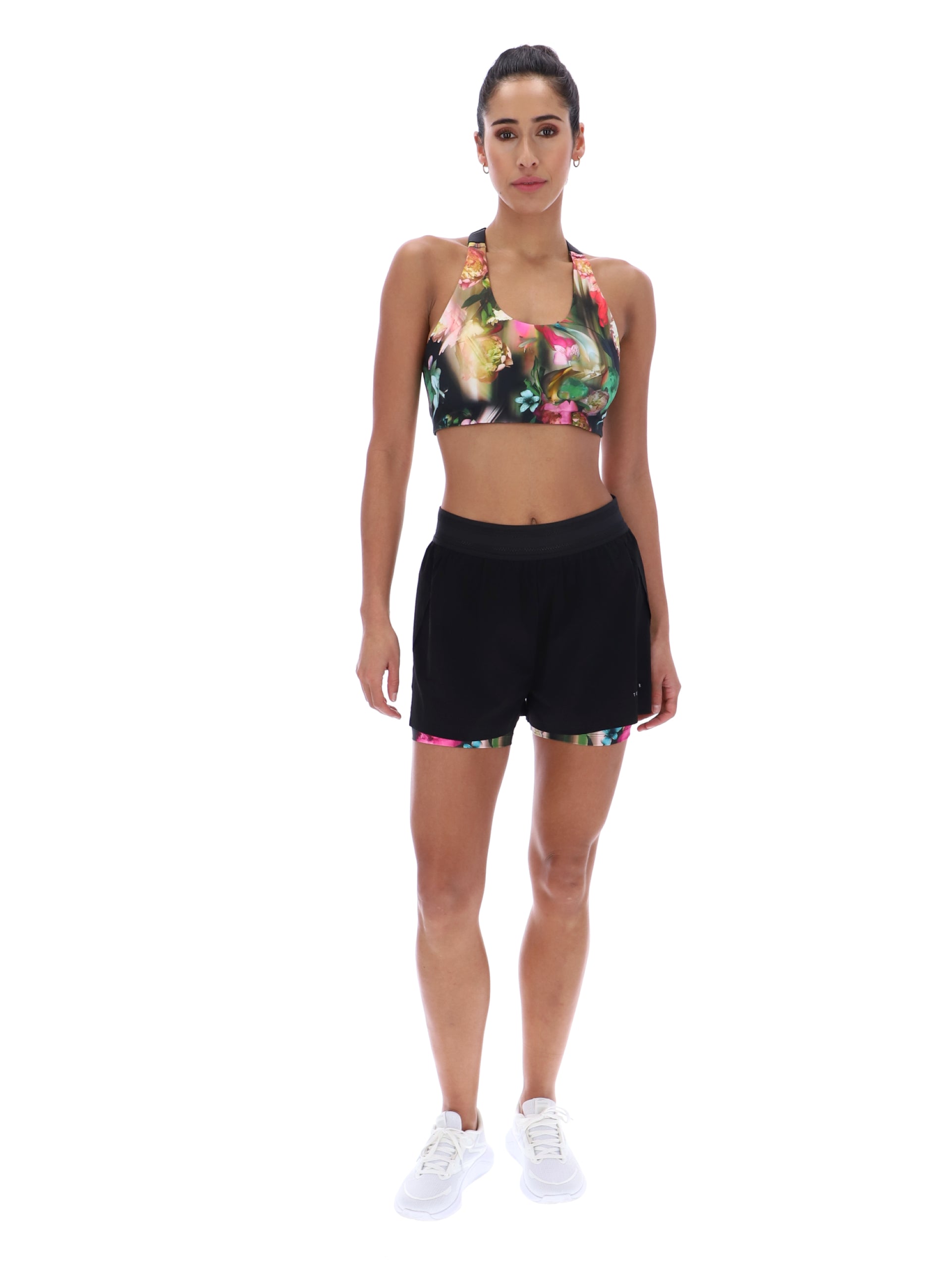 SHAN 2 In 1 Shorts Spring Orchid