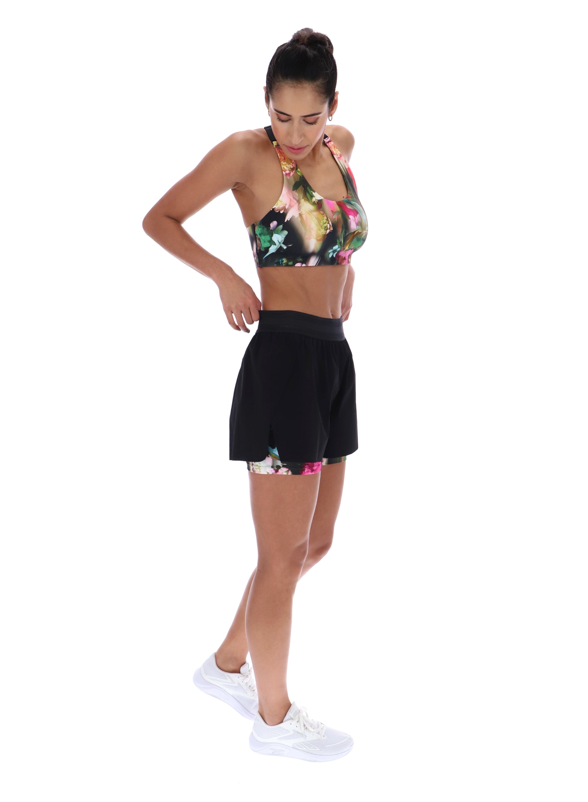 SHAN 2 In 1 Shorts Spring Orchid