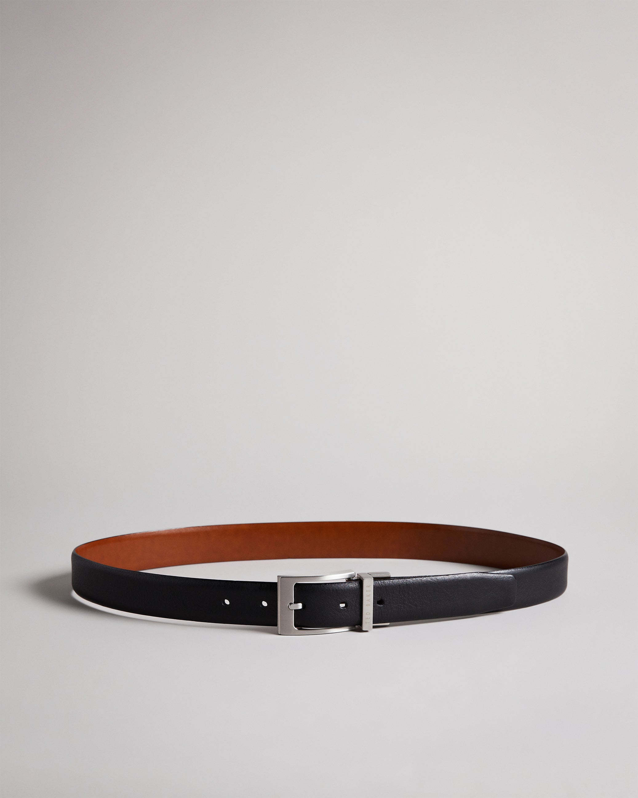 Karmer Reversible Leather Belt Black