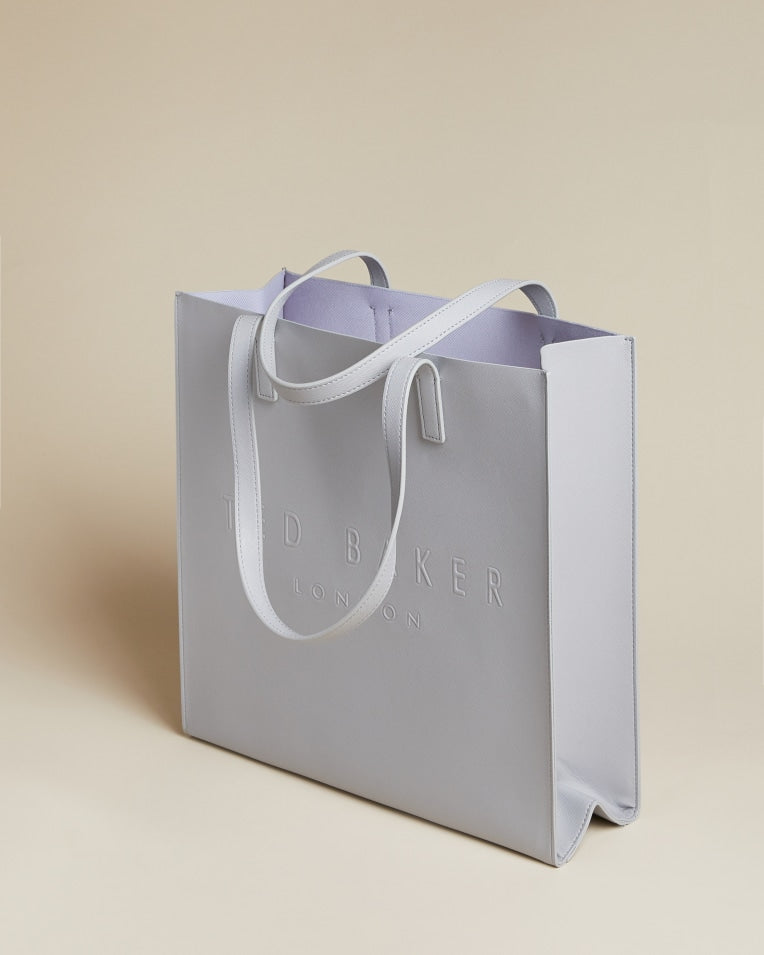 Soocon Crosshatch Large Icon Bag Lt-Grey