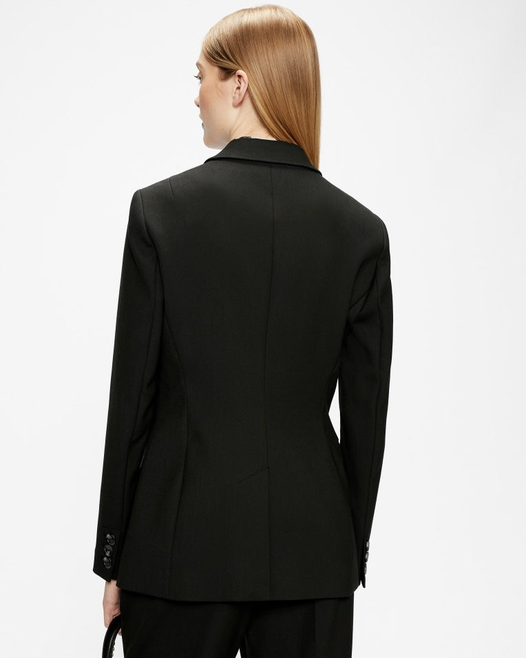 Popiey Tailored Single Breasted Jacket Black