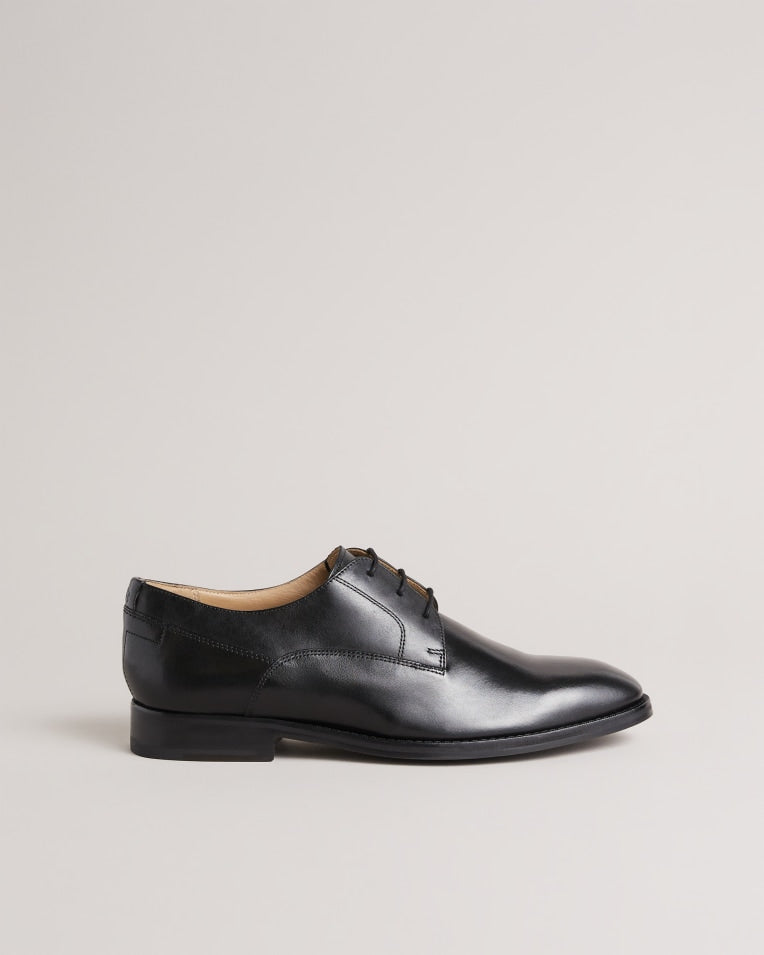 Kampten Formal Leather Derby Shoe Black