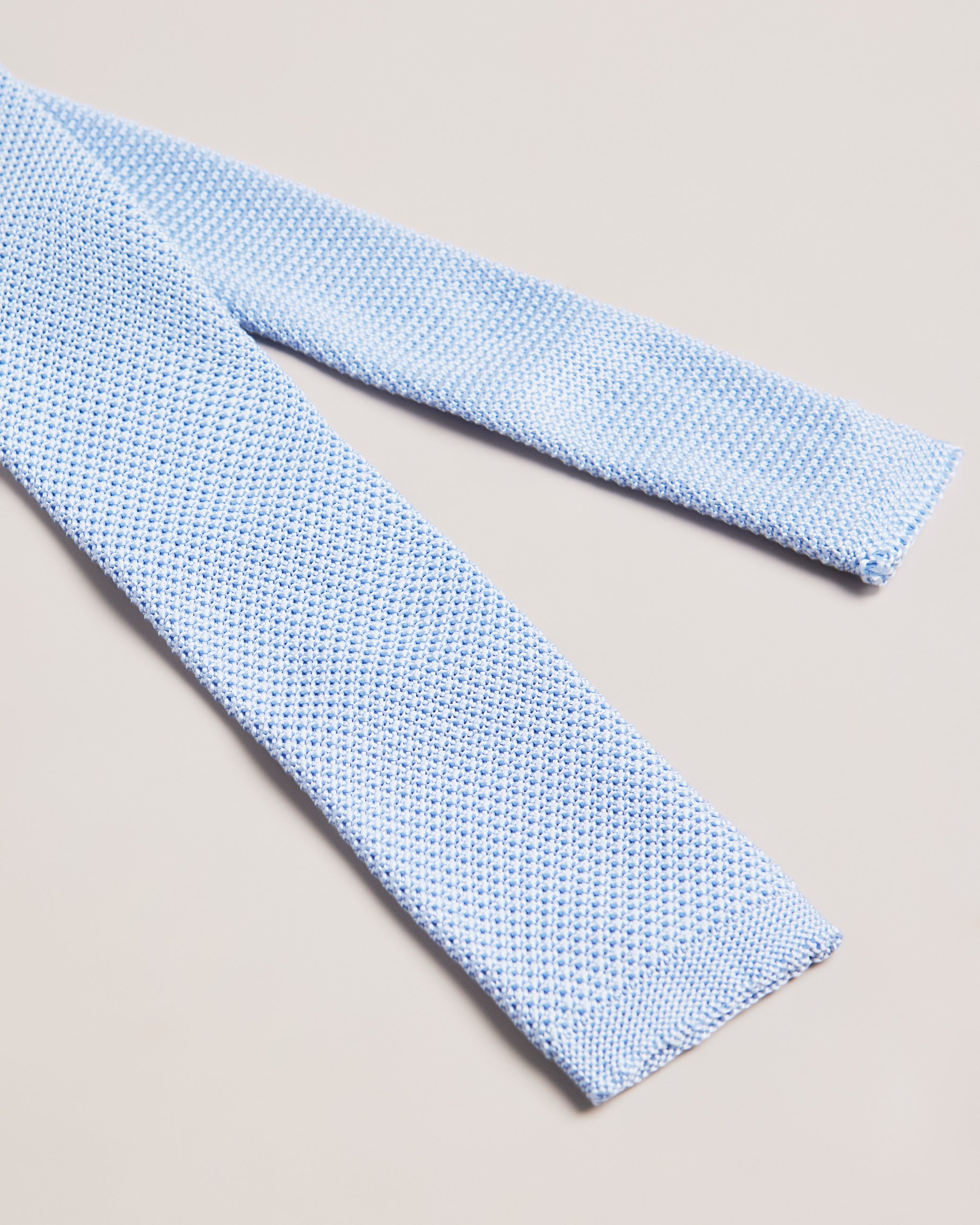 Kallino Knitted Tie Lt-Blue