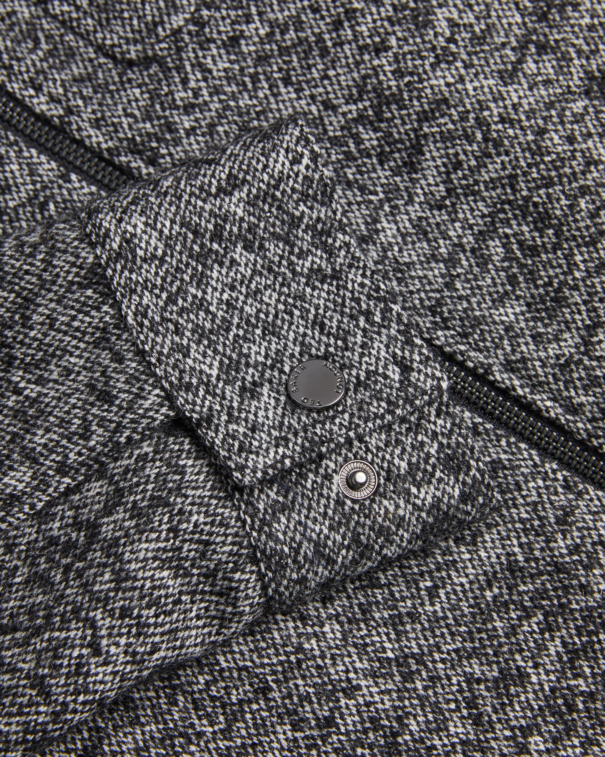 Pabay Zip Through Wool Overshirt