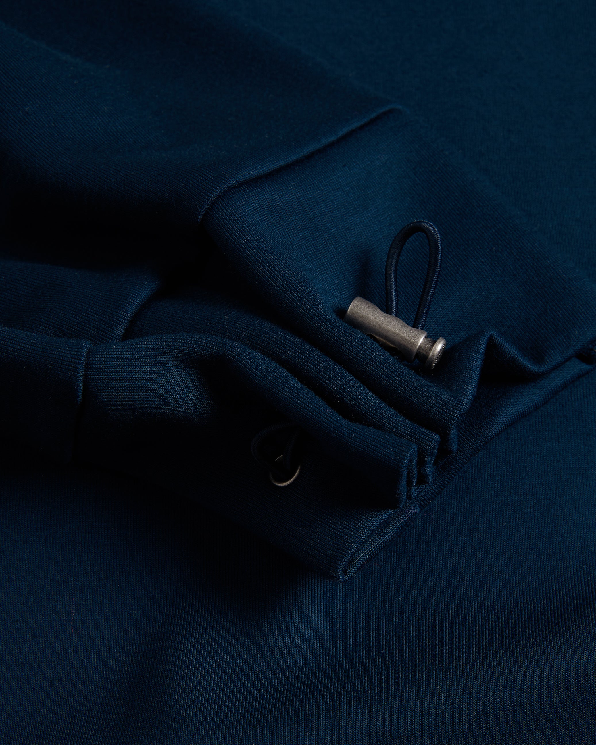 Orietta Sweatshirt With Pleat Detail Navy