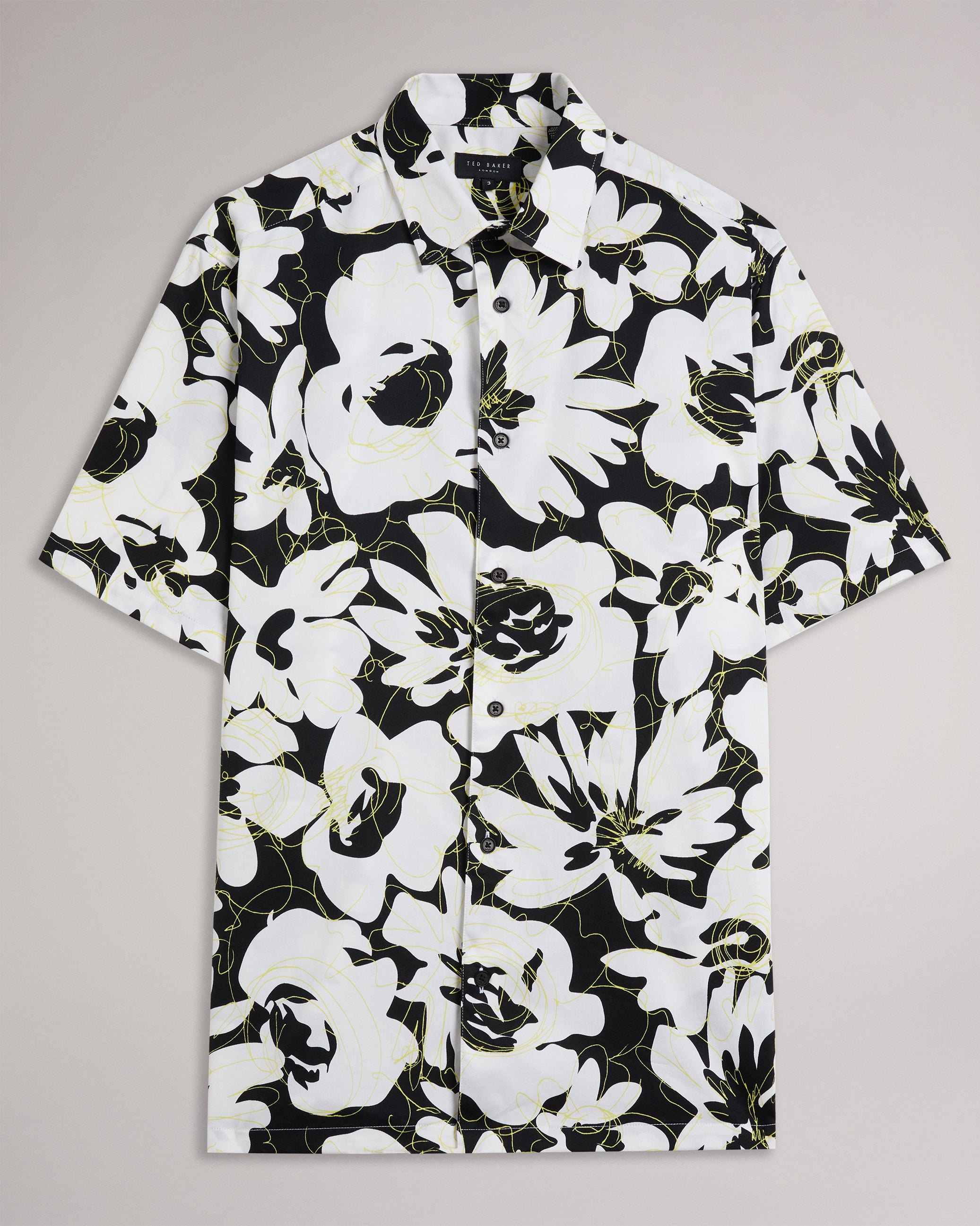 Altun Short Sleeve Floral Print Shirt