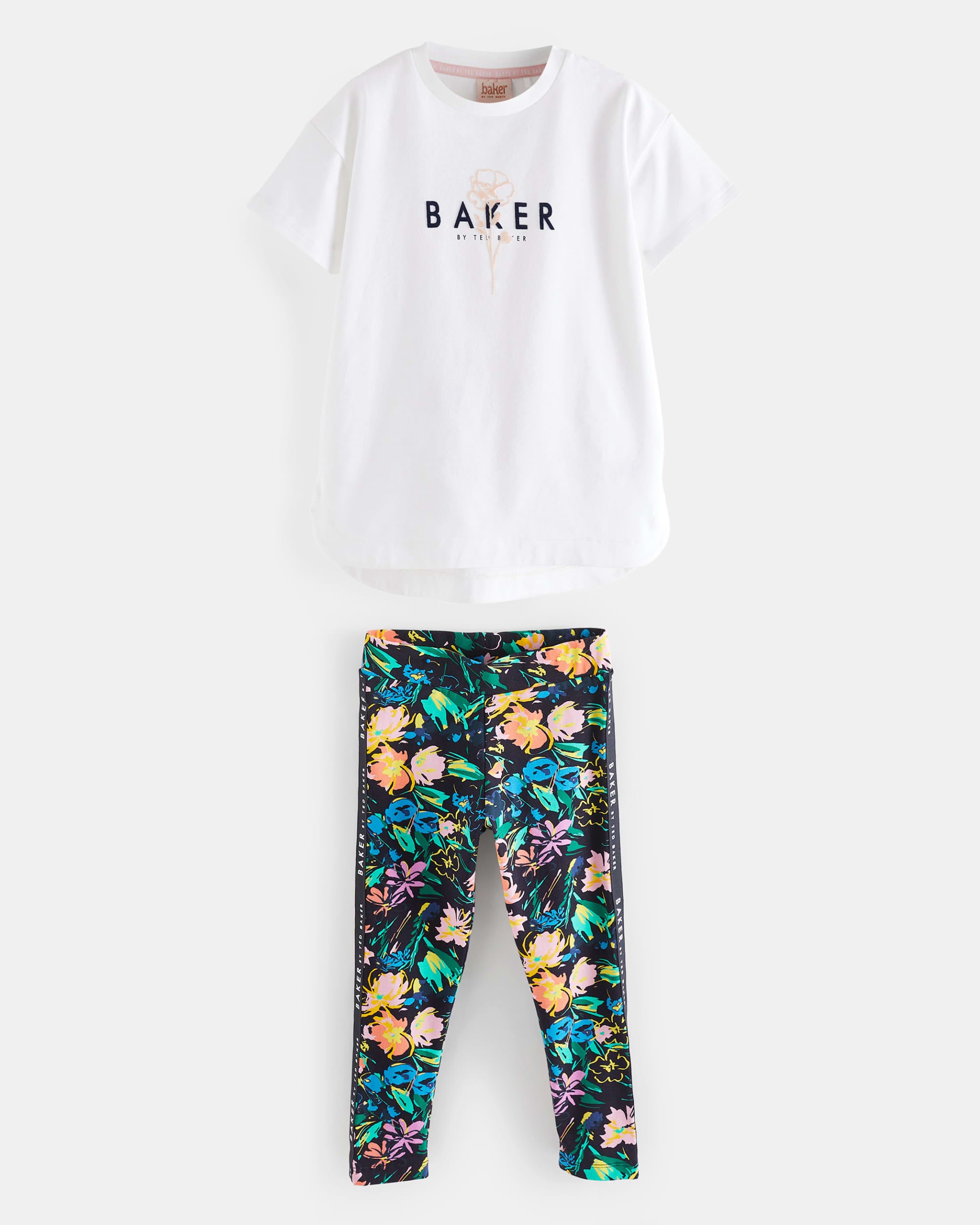 Setsa Floral Leggings And T-Shirt Set
