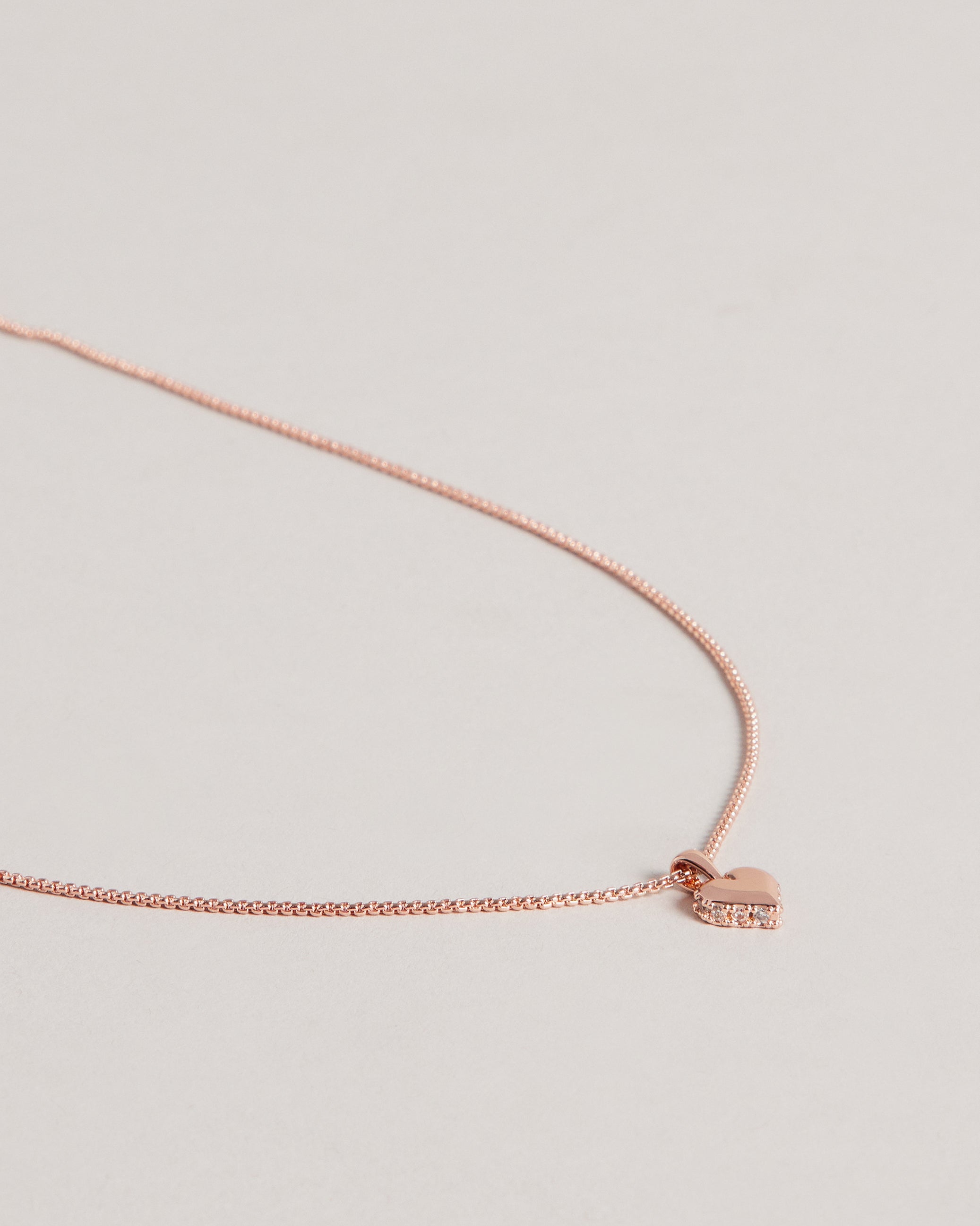 Sarroha Sparkle Heart Pendant Necklace